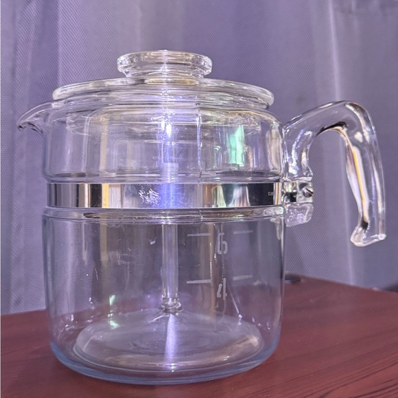 Vintage Pyrex Flameware 9 Cup Model 7759 B Percolator Complete Original 1960s - Picture 1 of 2